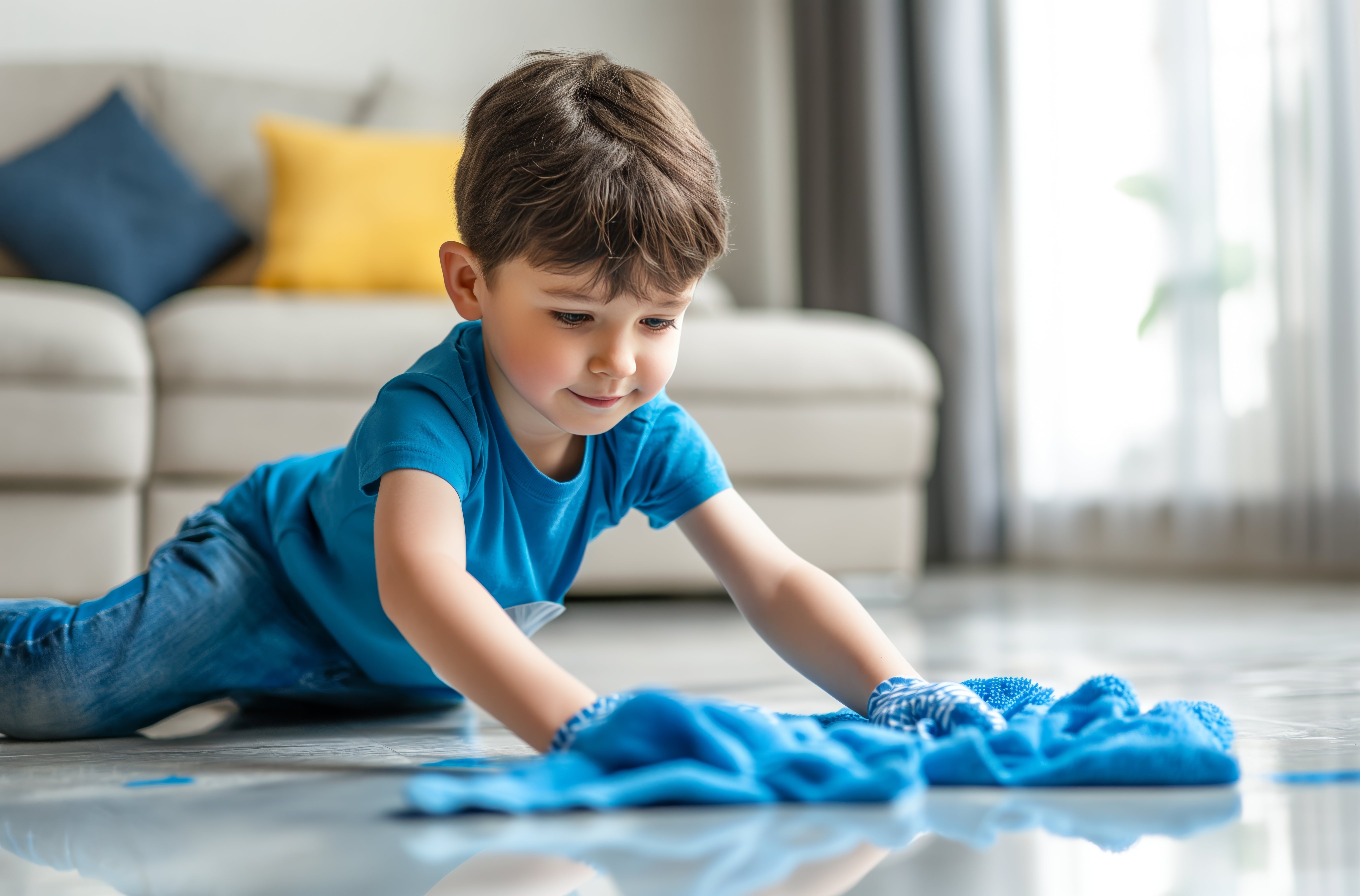 Safe Cleaning Tips for Homes with Children and Pets